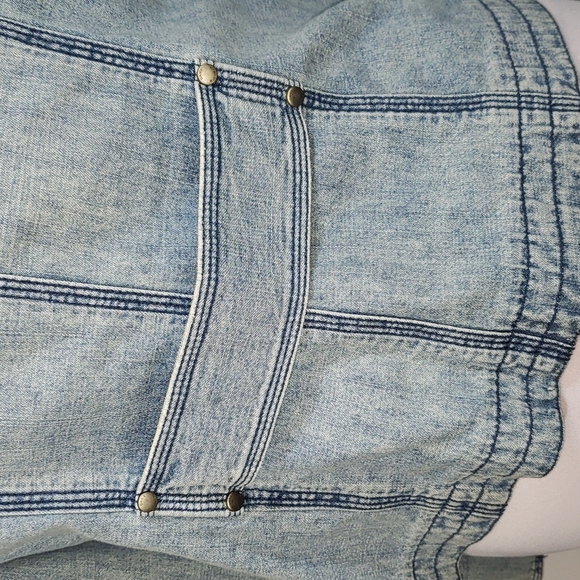 EUC Dana Buchman Blue Jean Denim Jacket Size 6 - Picture 9 of 13